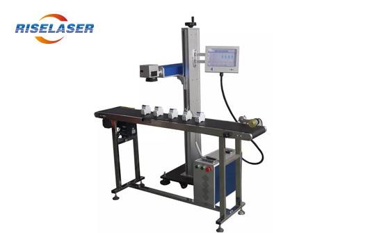 30W On-The-Fly Fiber Laser Engraver Machine